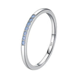 Anel de Prata Paris Com Opala