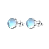 Brinco de Prata Elle Com Moonstone