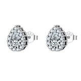 Brinco de Prata Maia Com Zircônias