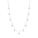 Colar de Prata Marta Com Zircônias Incolor