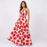 Vestido Longo Florido Anne