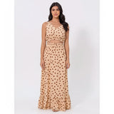 Vestido Midi Poá Ana