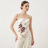 Blusa Lenço Estampado Brielle