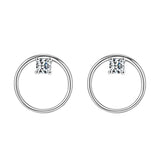 Brinco de Prata Laure Com Zircônia