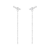 Brinco em Prata Pearl Com Pérolas