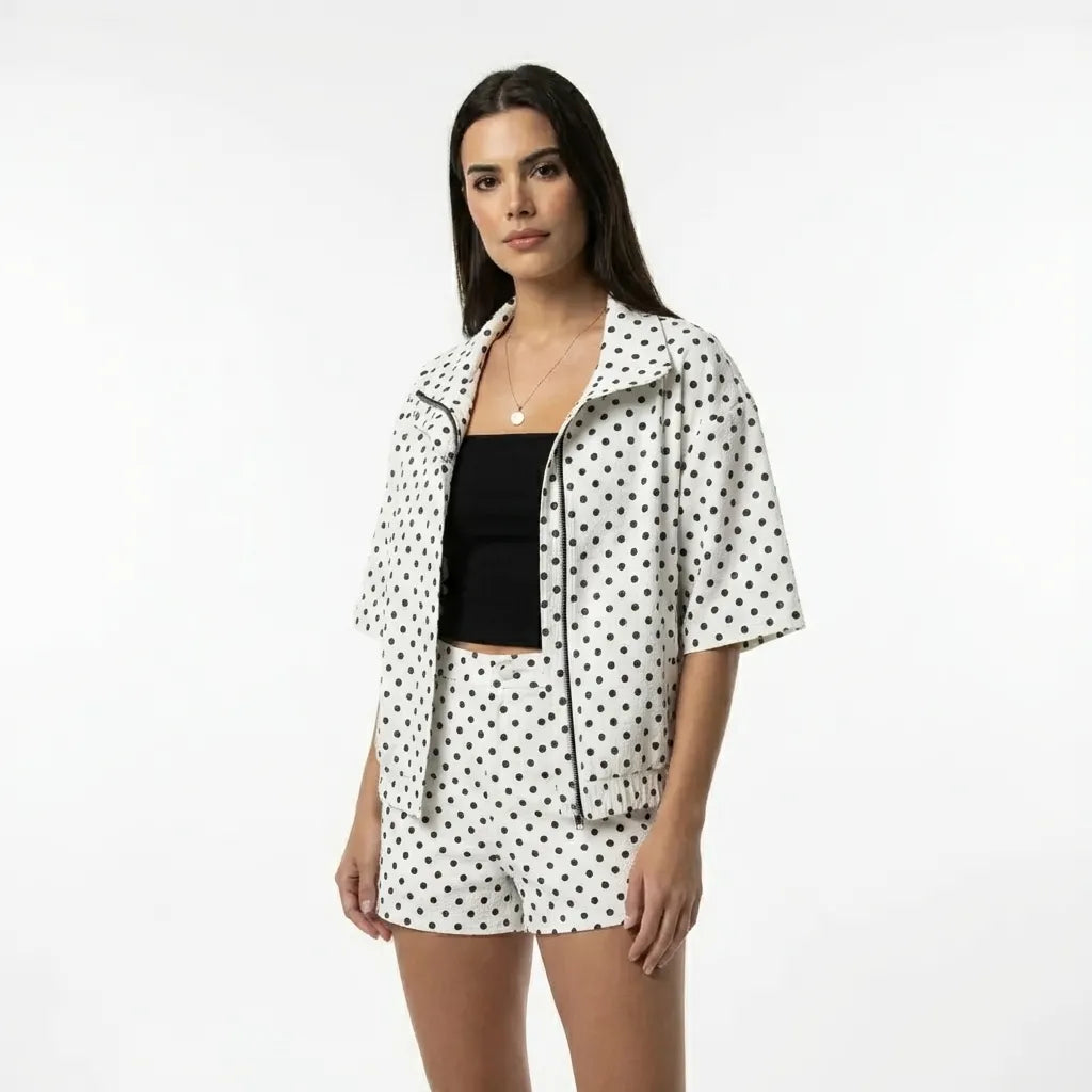 Conjunto Feminino Poá Let