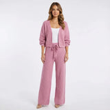 Conjunto Feminino Tricô Let