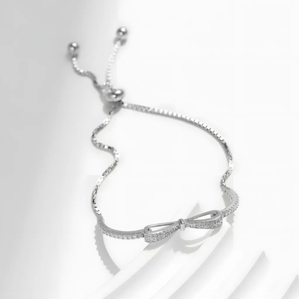 pulseira-de-prata-bowknot-com-zirconia-foto-de-cima-fechado