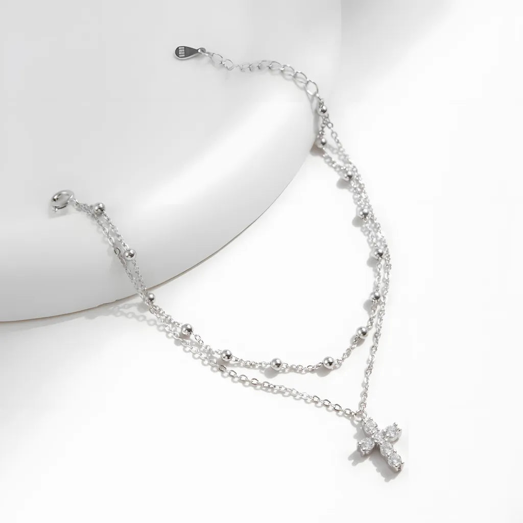 pulseira-de-prata-cruz-com-zirconias-foto-de-cima-aberto