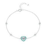 Pulseira de Prata Laure Com Zircônias