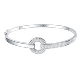 Pulseira de Prata Marjie Com Zircônias