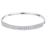 Pulseira de Prata Quincy Com Zircônias