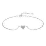 Pulseira de Prata Sophie Com Zircônias