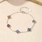 pulseira-de-prata-trevo-com-zirconia-colorida-foto-de-cima