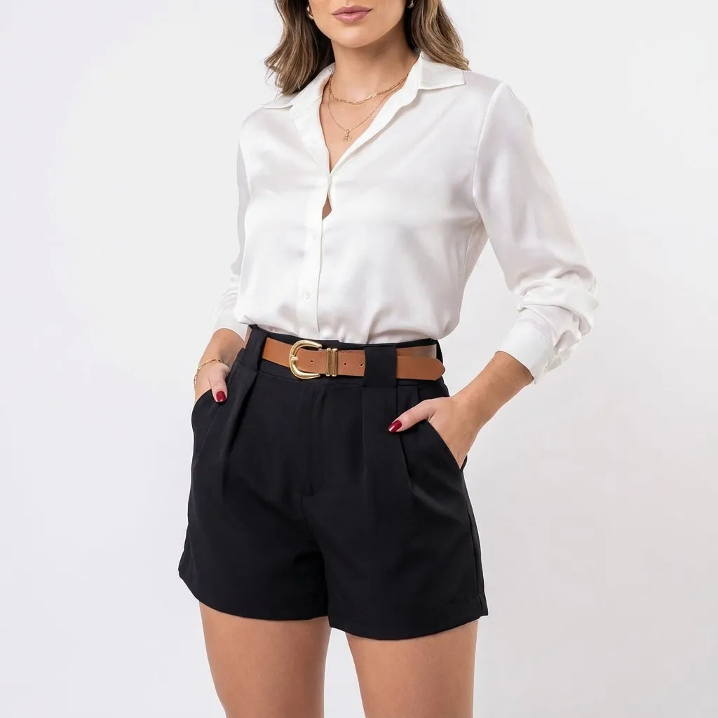 short-alfaiataria-feminino-com-cinto-liana-frente-perto