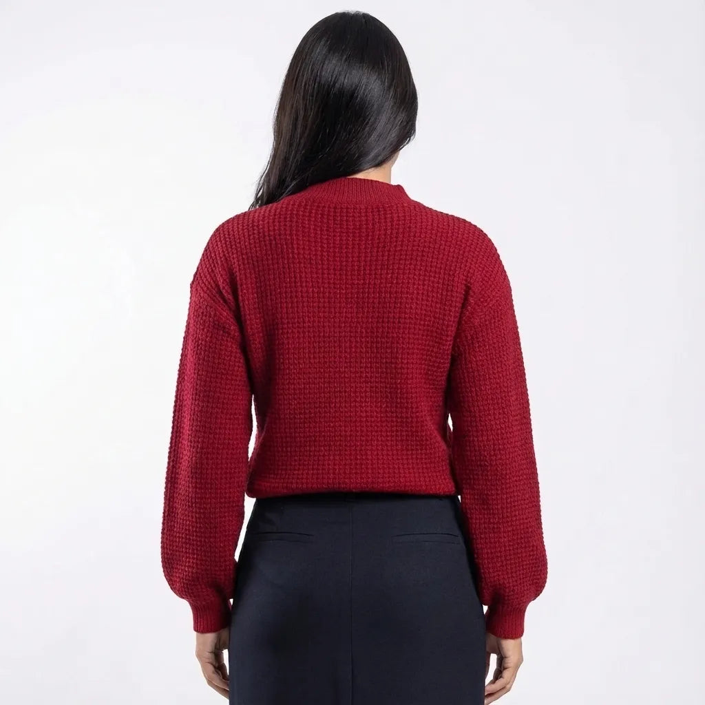 sueter-feminino-em-trico-com-manga-bufante-cereja-costas