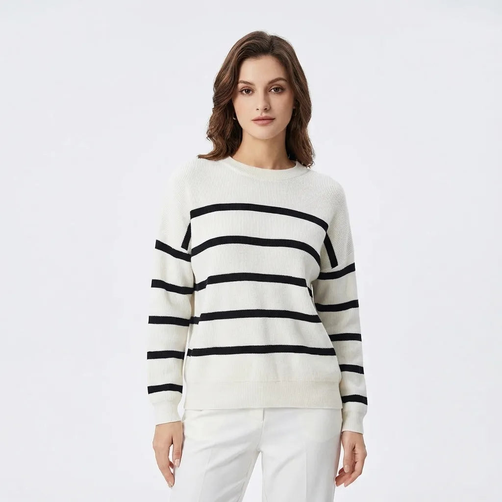 sueter-feminino-em-trico-listrado-emanuelle-frente