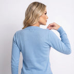 sueter-feminino-em-trico-xadrez-matiel-costas-perto