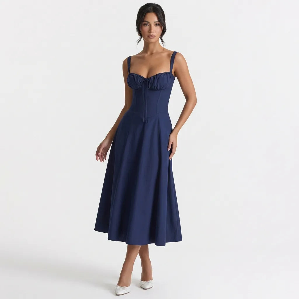 vestido-corset-midi-navy-frente