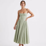 Vestido Corset Midi Nicole