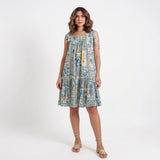 Vestido Curto Estampado Clarisse