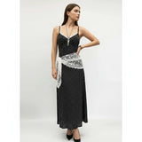 Vestido Longo Poá Eliz