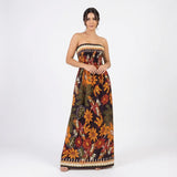 Vestido Longo Estampado Maisa