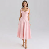 Vestido Midi Corset Princess