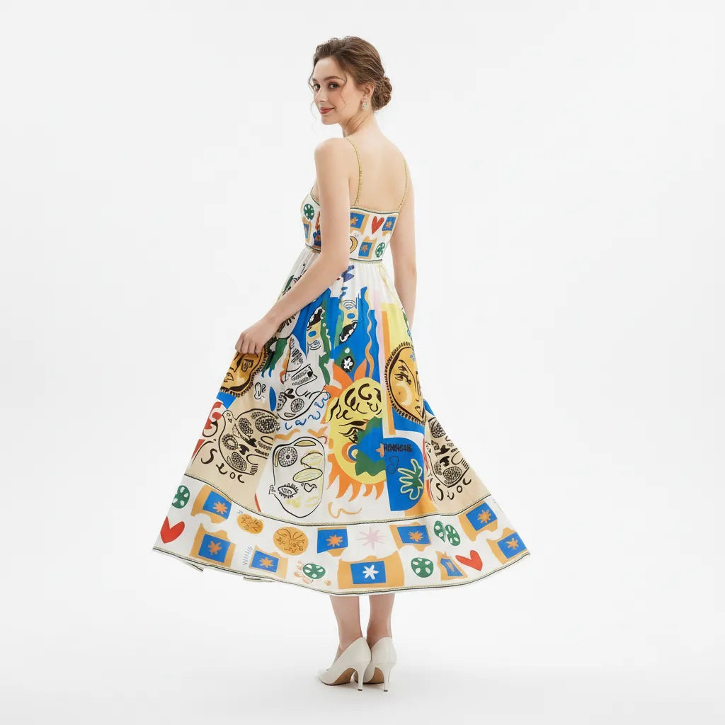 vestido-midi-estampado-paola-girando