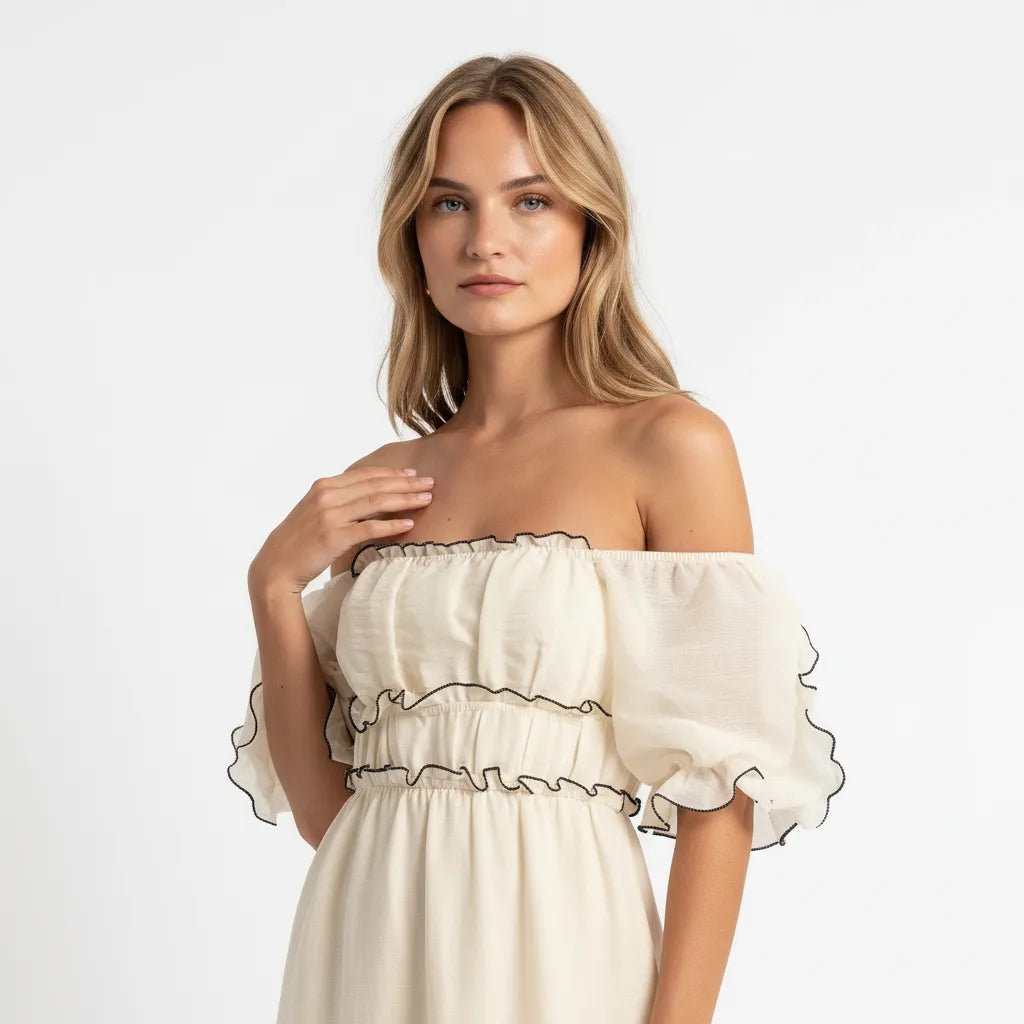 vestido-midi-ombro-a-ombro-martine-de-frente-perto