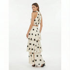 Vestido Midi Poá Leticia