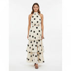 Vestido Midi Poá Leticia